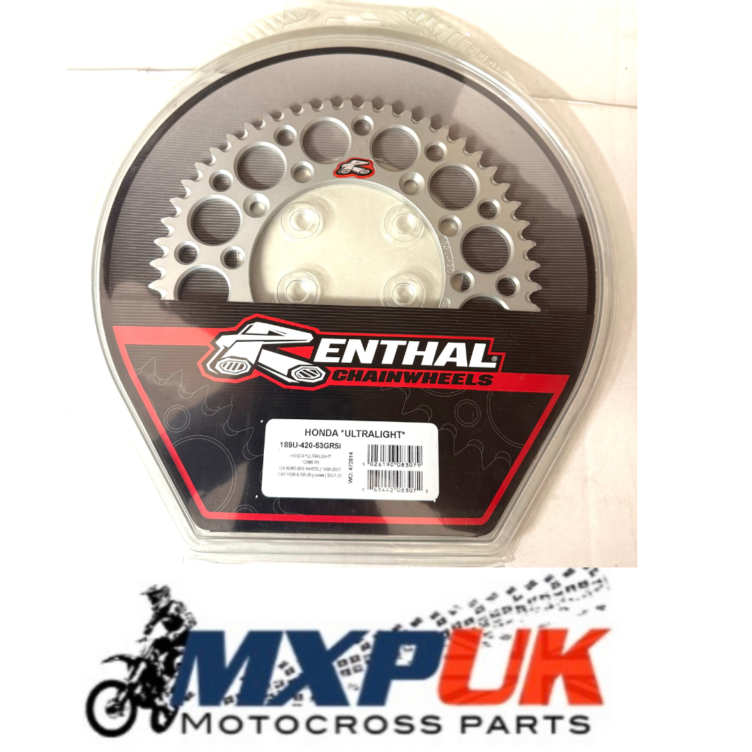 55T REAR SPROCKET RENTHAL 189U-420-55GRSi (S914)