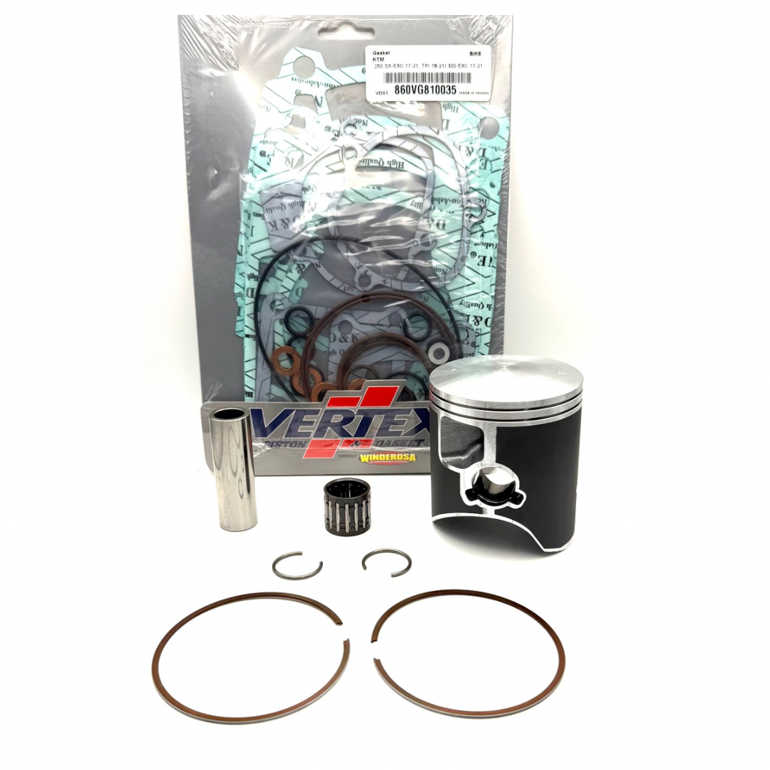 COMPLETE TOP END REBUILD KIT VERTEX 66.35mm VTK23630B-2 (809)