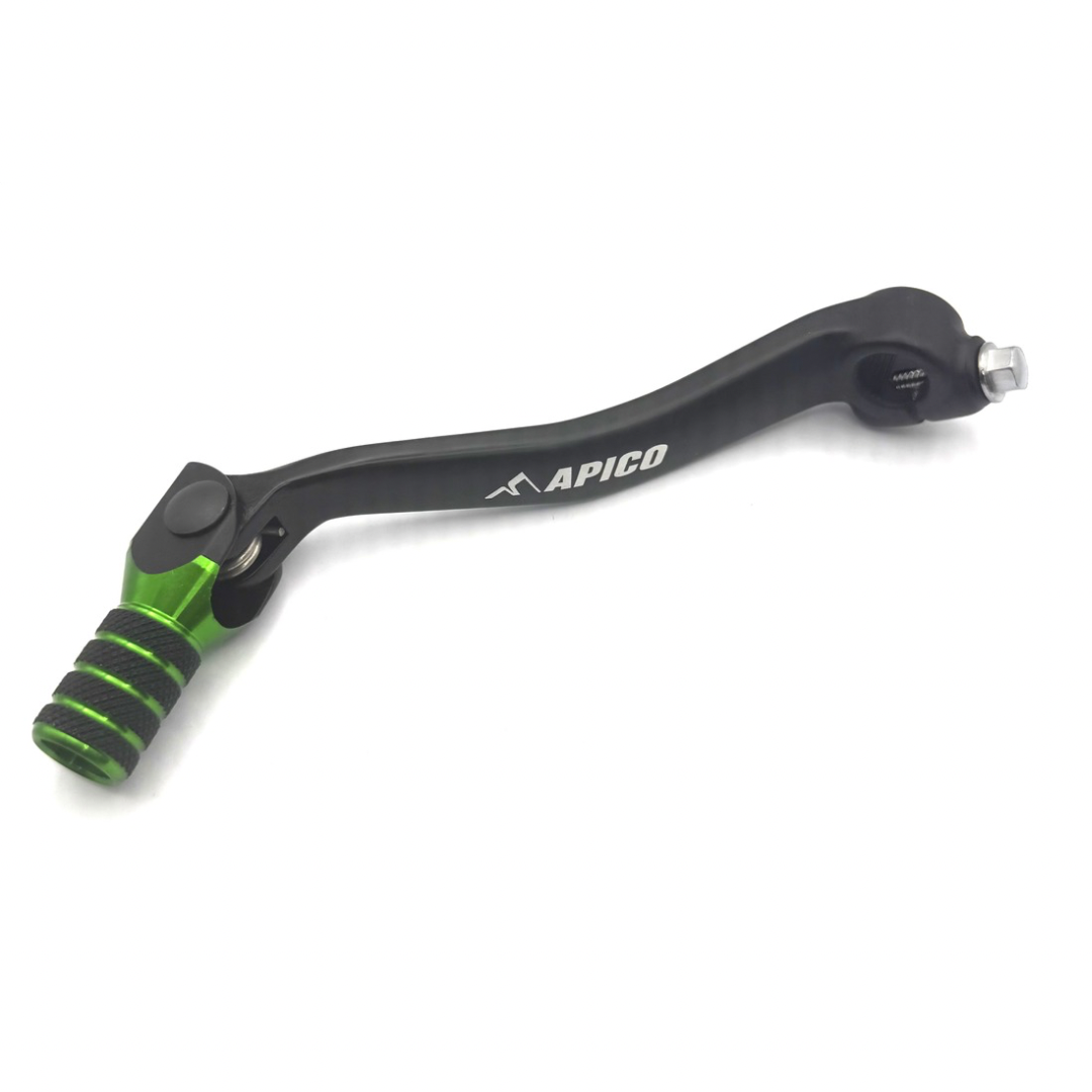GEAR PEDAL/LEVER BLACK & GREEN GPF232 ELITE BKGN (169)