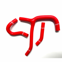 CRF250R RED SILICONE HOSES (418)
