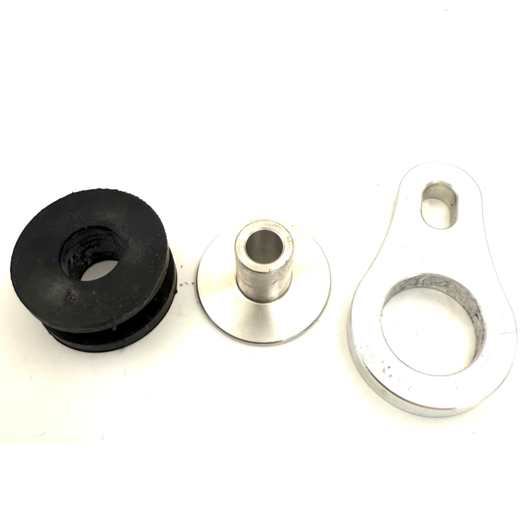 SILENCER MOUNT STAY WITH RUBBER & TOPHAT WASHER (752)