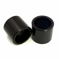 FRONT WHEEL SPACERS IN BLACK  (583)