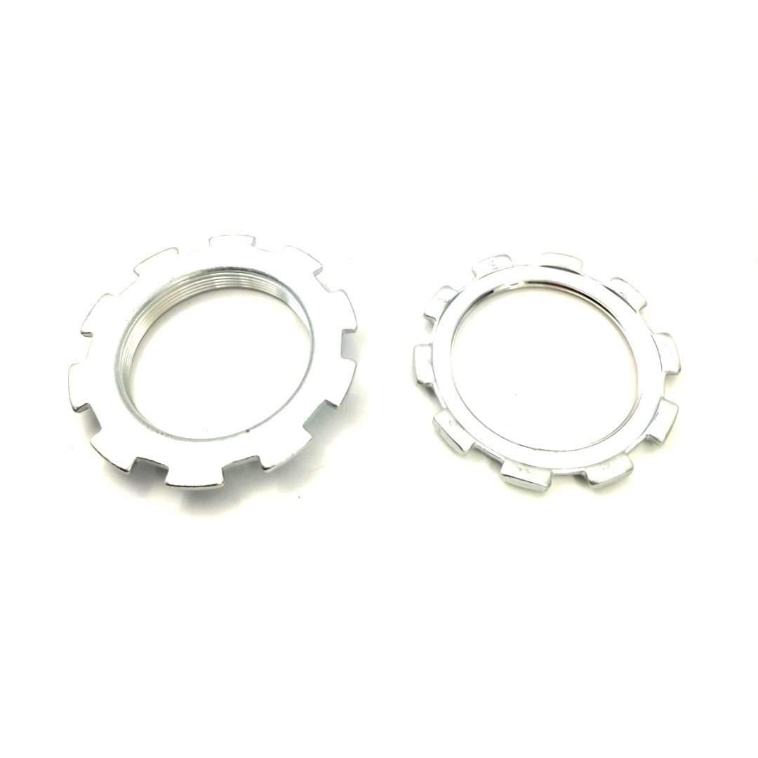 REAR SPRING ADJUSTING NUT & LOCK NUT 92015-1704  92015-1703 (577)