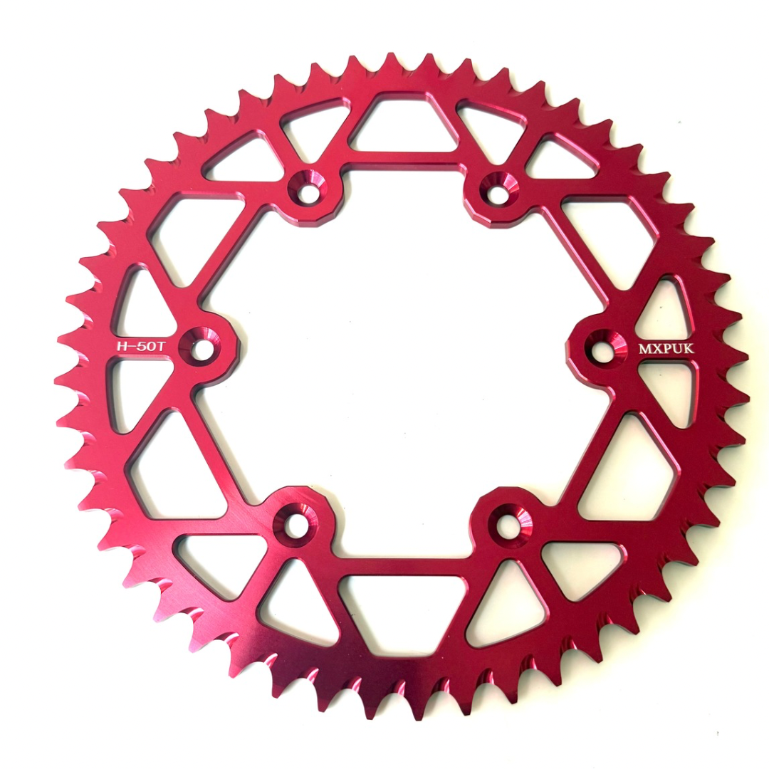 RED REAR SPROCKET 50T (556)