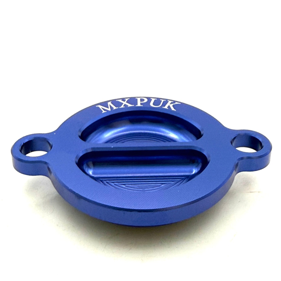 OIL FILTER COVER IN BLUE (103)