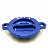 OIL FILTER COVER IN BLUE (103)