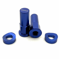 RIM LOCK NUTS IN BLUE (106)