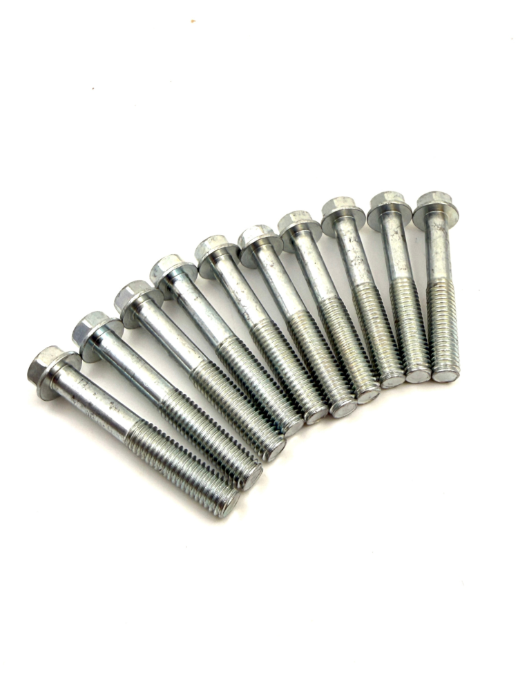 M6 FLANGED BOLTS PACK OF 10 6X40  (278)