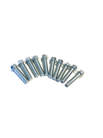M6 FLANGED BOLTS PACK OF 10 6X25  (281)