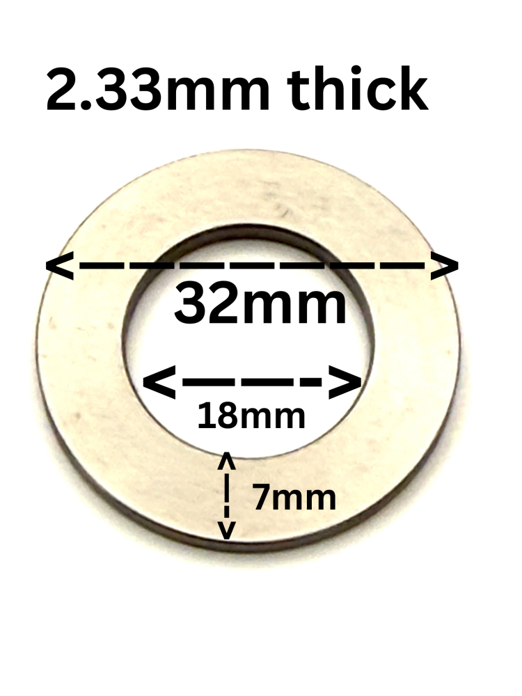 LARGE WASHER 18.5x32x2.3  (A218)