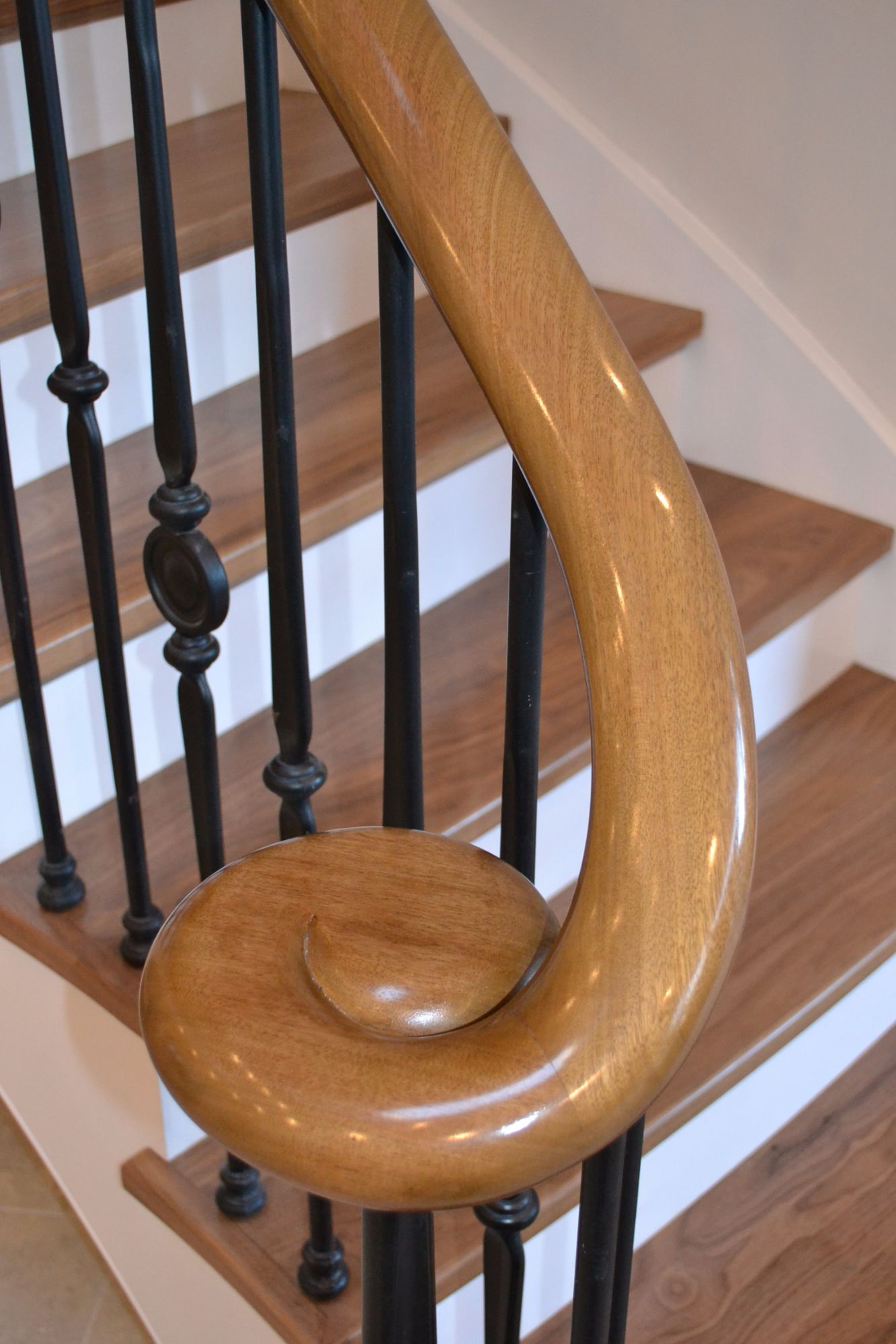bespoke timber handrails and staircases