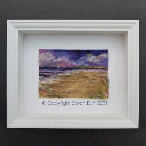 Copyright - Framed - Sailing Towards the Sea Poppies