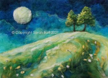 SOLD - Meadow by Moonlight