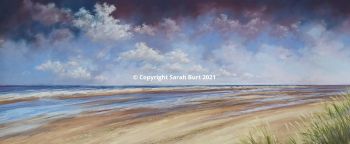SOLD  - Pastel Painting - Over the Sandbanks (Collection in Person Only)