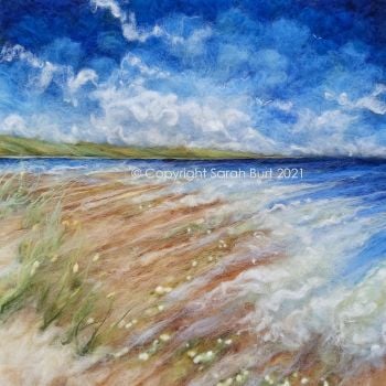 SOLD -  Flying to the Sea Poppies