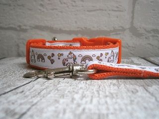 Unicorn Collar Lead Set Choice Of Colours