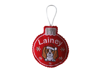 A "Dog Breed" Bauble Decoration