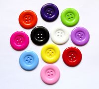 10 x 35mm Large Round 4 Holed Buttons