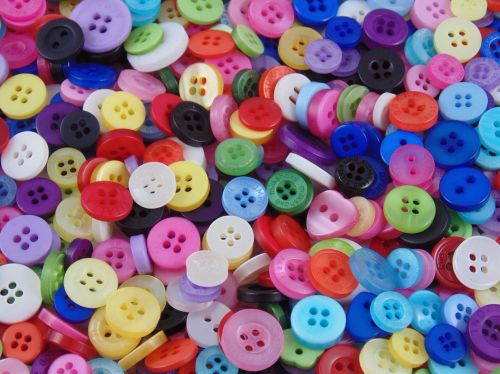 Assorted Small Mixed Buttons