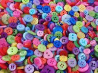Rainbow Small Mixed Buttons 