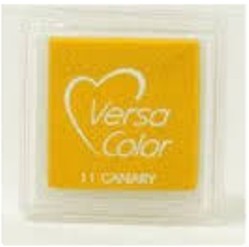 JT596 Versacolor Pigment Ink Pad - Canary 1" cube