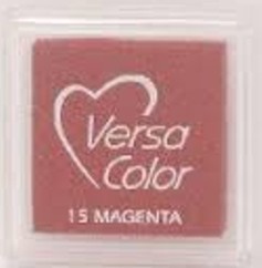 JT600 Versacolor Pigment Ink Pad - Magenta 1" cube