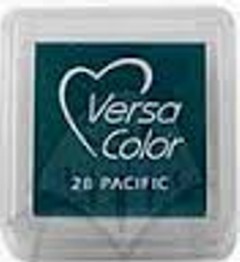 JT610 Versacolor Pigment Ink Pad - Pacific 1" cube