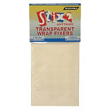 J591 Stix2 Removable Transparent Wrap Fixers