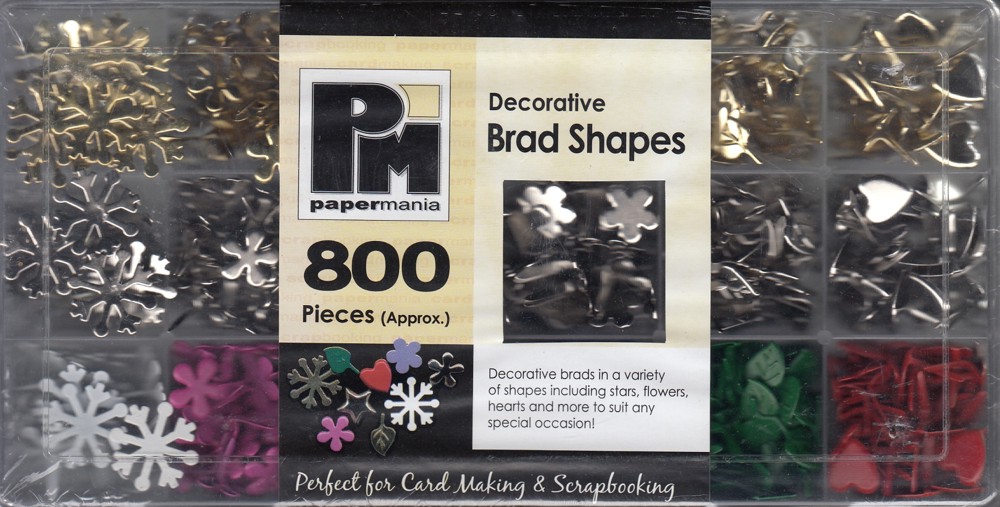 A 503 Papermania Decorative Brad Shapes