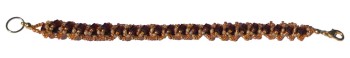 S106 Orange/Brown Bracelet