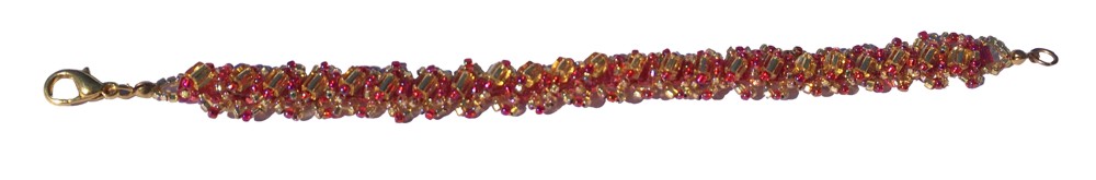 S109 Red/Gold Bracelet