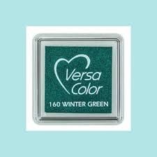 JT628 Versacolor Pigment Ink Pad - Winter Green 1" cube