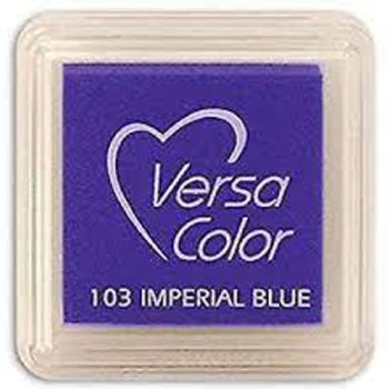 JT627 Versacolor Pigment Ink Pad - Imperial Blue 1" cube