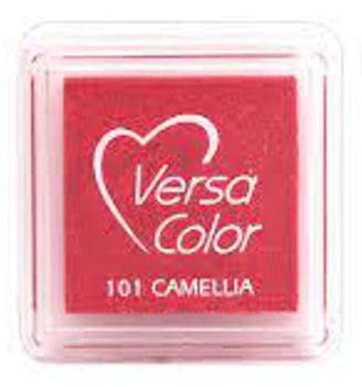 JT623 Versacolor Pigment Ink Pad - Camellia 1" cube