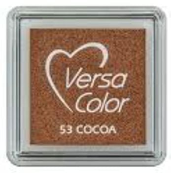 JT617 Versacolor Pigment Ink Pad - Cocoa 1" cube