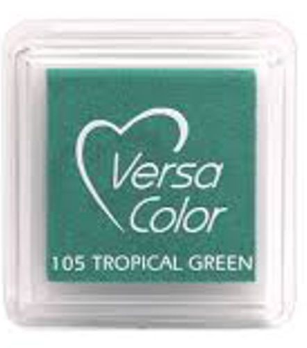 JT625 Versacolor Pigment Ink Pad - Tropical Green 1