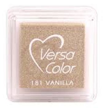 JT632 Versacolor Pigment Ink Pad - Vanilla 1" cube