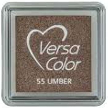 JT637 Versacolor Pigment Ink Pad - Umber 1" cube