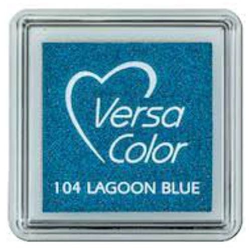 JT644 Versacolor Pigment Ink Pad - Lagoon Blue 1