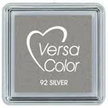 JT646 Versacolor Pigment Ink Pad - Silver 1" cube