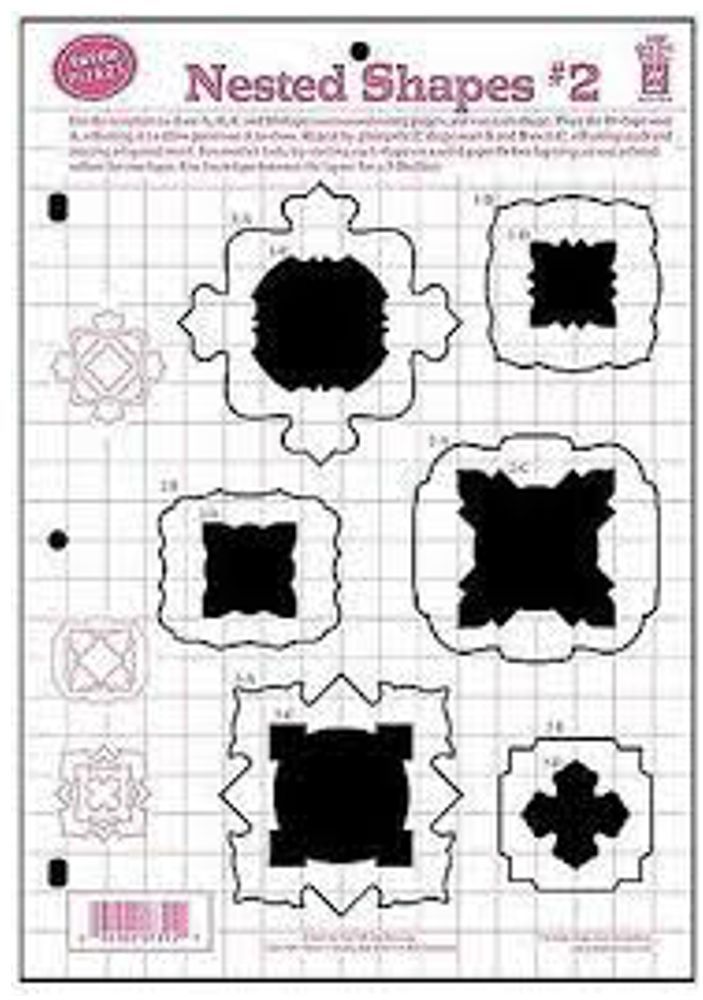 JT372 Hot off the Press Template - Nested Shapes 2