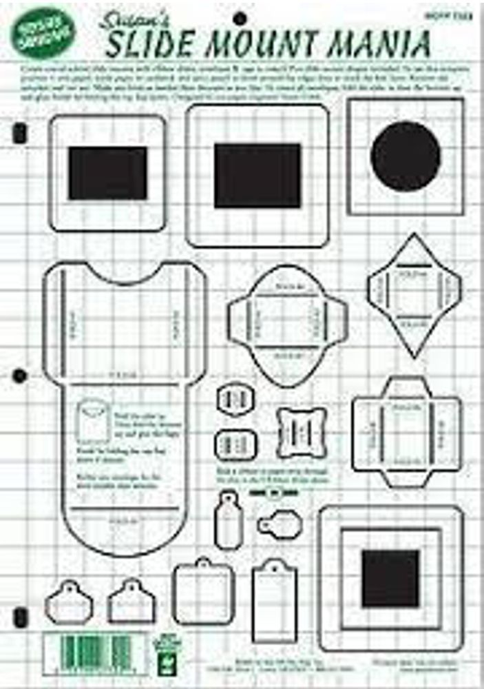 JT379 Hot off the Press Template - Slide Mount Mania