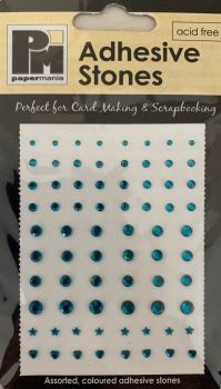 J206 Papermania Adhesive Stones - Jade