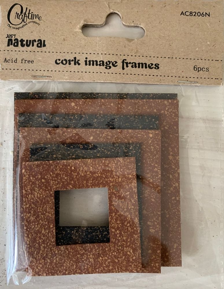 J223 Craftime Cork Image Frames