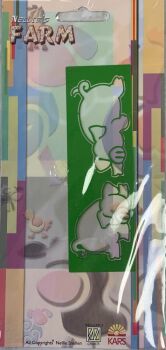 J186 Nellies Farm Pig Stencil