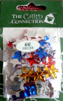 J218 The Card Connection - Stars/Flowers/Butterflies