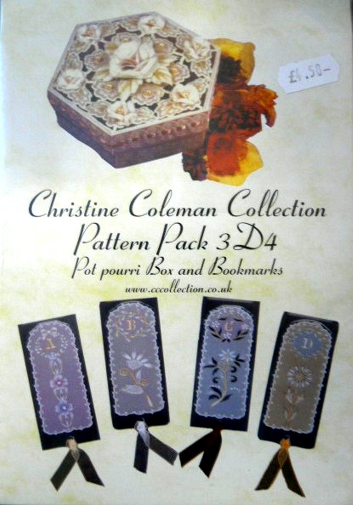 Pot Pourri Box and Bookmarks