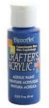 JT560 DecoArt 59 ml Crafter's Acrylic All-Purpose Paint - Colonial Blue