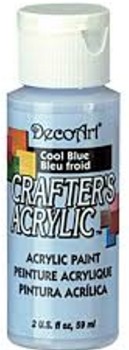 JT561 DecoArt  59 ml Crafter's Acrylic All-Purpose Paint - Cool Blue