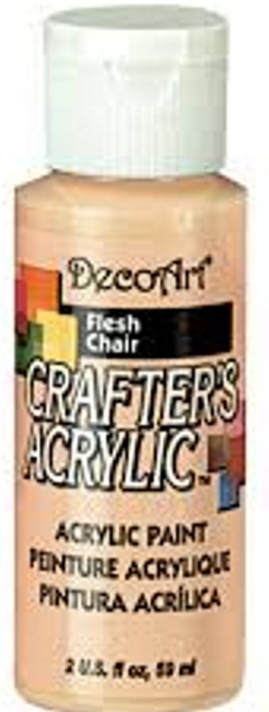 DecoArt 59 ml Crafter's Acrylic All-Purpose Paint - Flesh